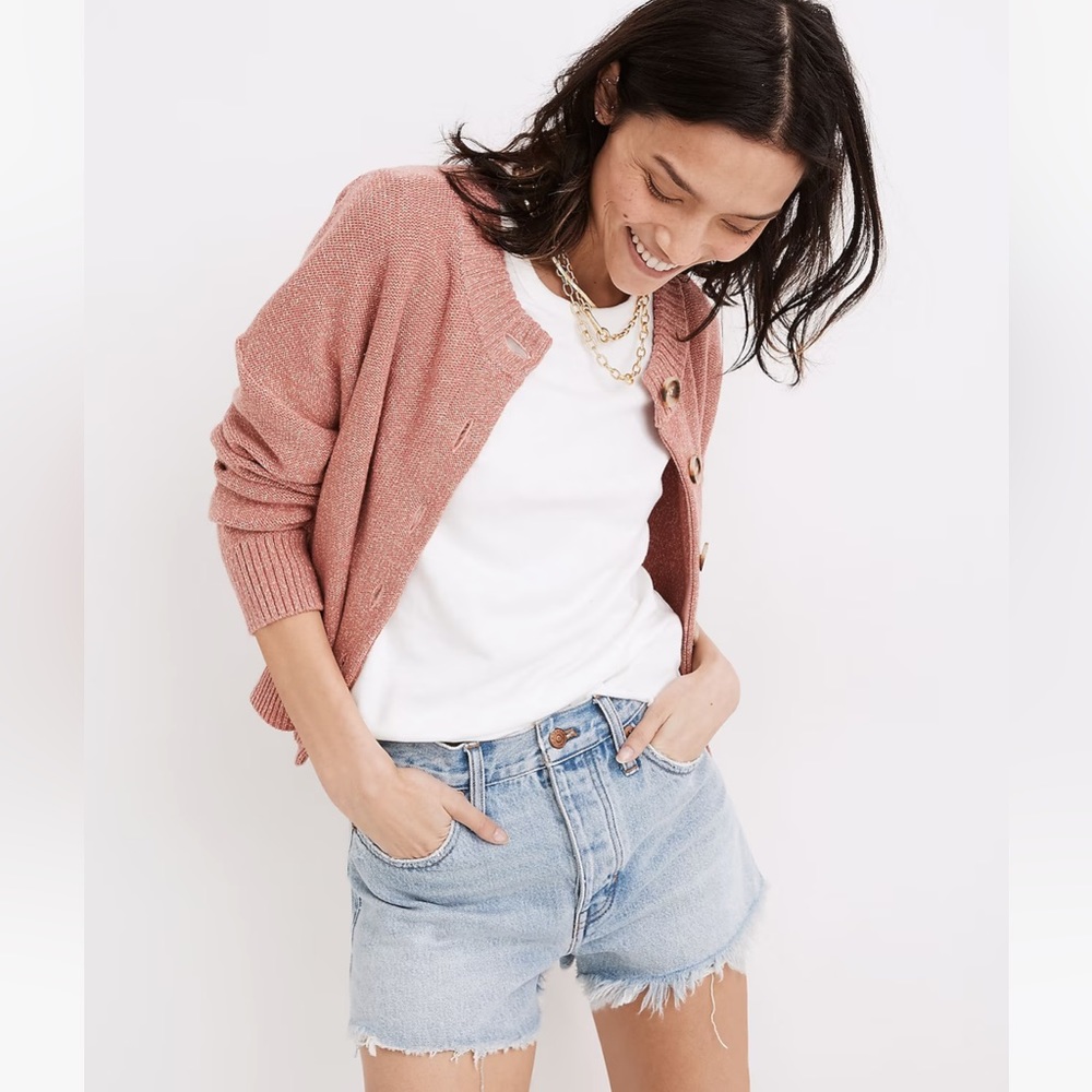 Relaxed Denim Shorts in Cedarcroft Wash | Size 29